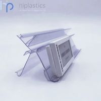 Hiplastics OPHDC Pantalla de supermercado Plástico PVC Tira DE DATOS ESL Soporte de etiquetas de precio digital