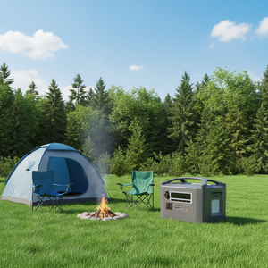 Station d'alimentation portable à batterie solaire 600W (256Wh-550.4Wh) 600W 600W 600W 600W - Product Image 1
