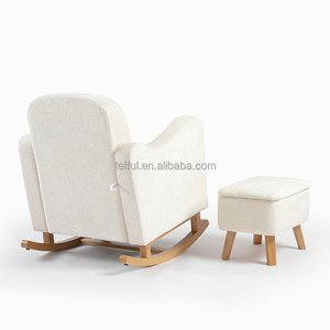 Sillón mecedora cómodo para sala de estar, guardería o sala de lactancia - Product Image 4