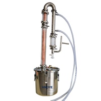 Extracteur d'huiles essentielles à chauffage direct au gaz pour la production d'huile de citronnelle et de pin