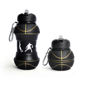 Vente en gros de gobelets pliables en silicone personnalisés, pour le sport en plein air, les voyages, portables, rétractables, couleur arc-en-ciel, tendance, unisexe pour adultes/enfants - Product Image 6