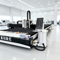 Machine de découpe laser à fibre de bureau petite/grande, équipement de découpe de tôles métalliques CNC haute vitesse pour l'acier au carbone