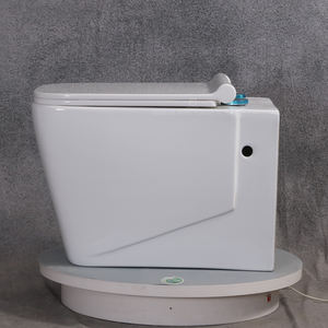 Big Fortune Sanitaire P-trap Mur Monté <span class=keywords><strong>Wc</strong></span> Céramique Carré <span class=keywords><strong>Suspendu</strong></span> Toilette Bol Hôtel Salle De Bains Sans Monture Mur <span class=keywords><strong>Suspendu</strong></span> Toilette - Product Image 3