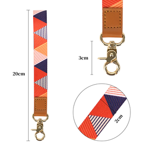Hot Sale Wholesale High Quality <b>Polyester</b> Wrist Mobile Phone Custom logo <b>Lanyard</b> with logo - Product Image 4