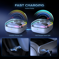 Boîte de chargement et de rangement portable pour Meta Quest 3/3S étui de protection à charge rapide avec manettes de jeu RGB VR