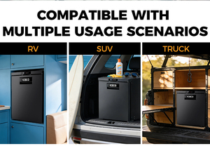 Refrigerador de compresor para caravana de 65L, silencioso, empotrado, para autocaravana, camping - Product Image 6