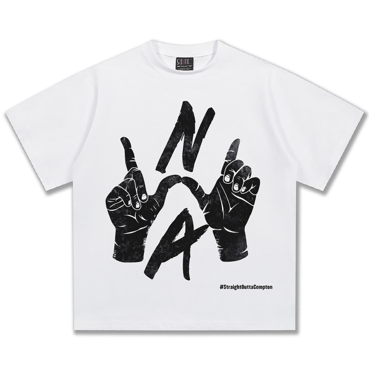 แขนสั้นสีขาว