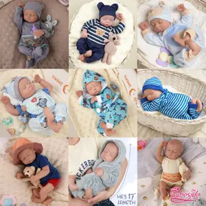 Babeside Wholesale Realistic Full Vinyl Completo De Silicone Em Vinyl Newborn Dolls Silicona Kit Toys Reborn De Silicona Real