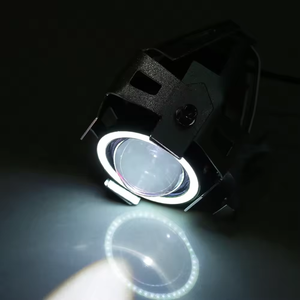 Repuestos para Scooter, Faro LED Universal U7 con Bocina, Luz Delantera de Alta Intensidad para Scooter Eléctrico, Modificación para Conducción Nocturna - Product Image 4