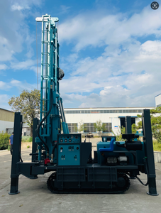 400m 깊이 암석 드릴링 머신 공기 DTH 물 잘 보어 구멍 드릴링 장비 러시아 최대 필리핀 노란색 호주 디젤 키 - Product Image 2