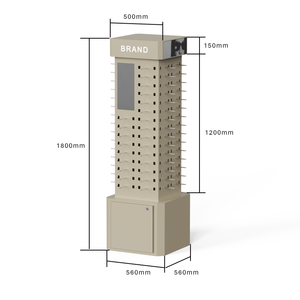 Présentoir à monture de lunettes Présentoir de lunettes Présentoir de lunettes de soleil rotatif au sol à monture optique personnalisée - Product Image 4