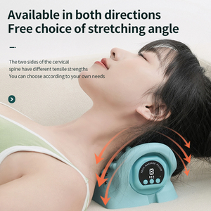 Elektrisches Tragbares Multifunktionales Heizkissen mit Puls-Massage für Schulter und Nacken Körperwärme-Massagegerät - Product Image 5