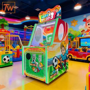 Machine d'arcade de jeu de football pour enfants, jouet de jeu actif, équipement d'entraînement sportif interactif avec lumière LED et son, pour intérieur, 110/220V - Product Image 5