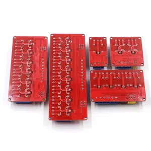 โมดูลรีเลย์ 1 2 4 6 8 ช่อง 5V 12V 24V พร้อมออปโตคัปเปลอร์ รองรับทริกเกอร์ระดับสูงและต่ำ สำหรับ Arduino - Product Image 3