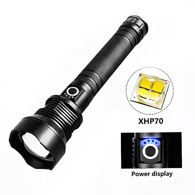 Powerful 10W 1000 Lumens 5Modes Waterproof Camping Outdoor Tactical Torch Flash Light LED USB Rechargeable Flashlights