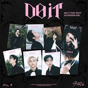 Stray Kids DO IT ACCORDION Ver SKZ IT TAPE อัลบั้มเพลงเคป๊อปของแท้ พร้อมโฟโต้บุ๊ค โฟโต้การ์ด โปสเตอร์ รุ่นลิมิเต็ดอิดิชั่น ของขวัญ - Product Image 5