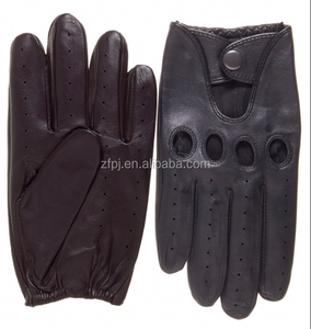 <span class=keywords><strong>Gants</strong></span> de cyclisme Lady Fashion en cuir de mouton noir <span class=keywords><strong>marron</strong></span> pour femmes en Europe - Product Image 5