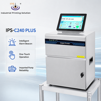 Máquina de Codificación Industrial IPS-C240 Plus IP65 con Pantalla Táctil de 10.1 Pulgadas para Empaques Flexibles