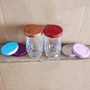 Vide 50ml Verre Blanc Champignon Soupe Bouteilles Nid D'oiseau Bouteille Avec Couvercle Hermétique En Métal - Product Image 5