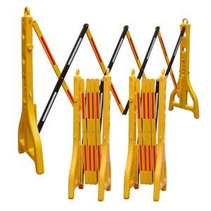 Barriera di sicurezza del traffico portatile espandibile in plastica pieghevole - Product Image 5