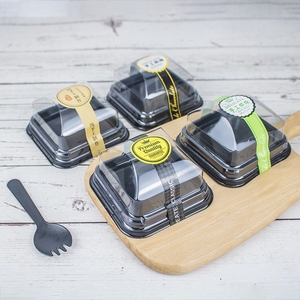 Custom Size Shape Disposable Blister Mooncake Plastic Food Packaging Box Cookie Chocolate Blister Packaging Boxes