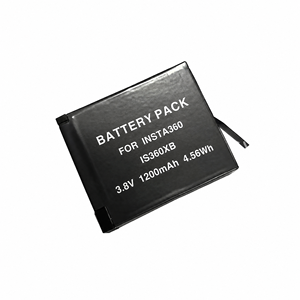 Batería Recargable de 1200mAh para Cámara, Paquete de Batería de Repuesto para Cámara de Acción Panorámica <span class=keywords><strong>Insta360</strong></span> <span class=keywords><strong>ONE</strong></span> <span class=keywords><strong>X</strong></span> - Product Image 3