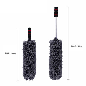 Car Cleaning Brush Microfiber Retractable 360 Degree <b>Rotating</b> For Car Wash And Dusting - Product Image 3
