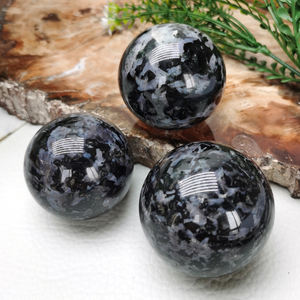 Wholesale Cheap Price Natural Healing Stones Gabbro Polished Crystal Ball Spheres for Decoration - Product Image 4
