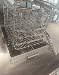 Freidora de Pollo Comercial PFG-5910 de 220V/110V, Acero Inoxidable 304, 8HD, 55L, Nueva, de Alta Productividad, Tipo Henny Penny - Product Image 5