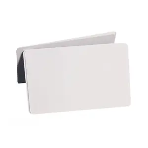 Cartão em branco impressível para tinteiro, cartão em pvc de baixo custo