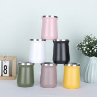 Ensemble de 2 gourdes isothermes incassables pour Yerba Maté et bombilla, compatibles lave-vaisselle, faciles à nettoyer, pour la consommation quotidienne argentine