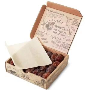 Custom <strong>Empty</strong> Corrugated <strong>Packing</strong> <strong>Dry</strong> <strong>Fruit</strong> Nut Dates Shipping Packaging <strong>Boxes</strong> for Dates - Product Image 2