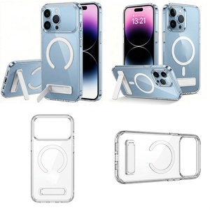 <span class=keywords><strong>Coque</strong></span> de téléphone magnétique transparente antichoc avec support vertical/horizontal, meilleure vente pour <span class=keywords><strong>iPhone</strong></span> 11 <span class=keywords><strong>12</strong></span> 13 14 15 16 17 <span class=keywords><strong>Pro</strong></span> <span class=keywords><strong>Max</strong></span> Plus mini - Product Image 1