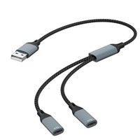 Produk baru tahan lama multi-perangkat USB Splitter untuk USB-C & USB-A port kabel USB dengan fungsi OTG untuk ponsel tablet & Laptop