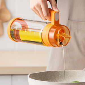 24 унции, 700 мл, стеклянный распылитель для оливкового масла, кухонный распылитель 2 в 1, распылитель масла для салата, барбекю - Product Image 1