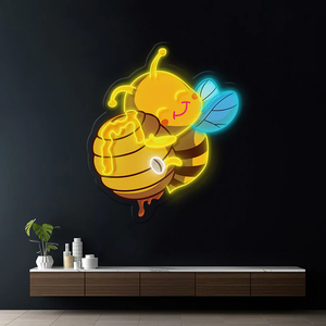 Cửa hàng kinh doanh Logo neon ánh sáng dấu hiệu UV in tùy chỉnh cho tập thể dục & Bán Lẻ trang trí nội thất - Product Image 4