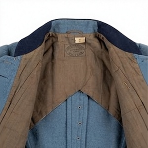 Historical Men's Waterproof <b>Woolen</b> Frock Coat American Reproduction Long Button Front Outerwear - Product Image 6