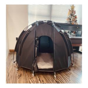 Großhandel neues Design Haustier Katze & Hund Zelt kleine Größe tragbare klappbare Camping Bett Haus für Outdoor & Indoor Zelt - Product Image 1