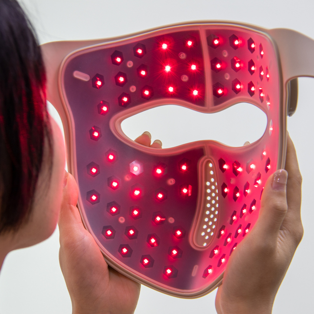 Custom Color LED Face Mask with Glow-Reflect Care Tone-Balance