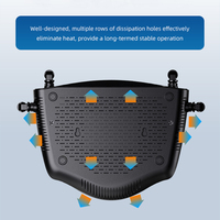 Routeurs WiFi sans fil DNXT 4G LTE CPE à prix d'usine, 6 antennes avec ports LAN, modem de poche 4G LTE à large bande 300 Mbps avec emplacement pour carte SIM