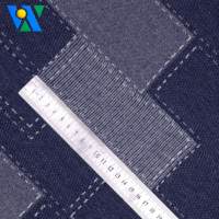 Jacquard Denim 10oz pour vêtements motif personnalisable tissé Jeans tissu pour vêtements pas de tissu extensible pour vestes pantalons