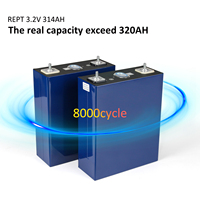 Cellules de batterie LiFePO4 3.2V 314Ah avec borne M6, haute capacité, code original, longue durée de vie, service DDP, stock Pologne, sans taxes