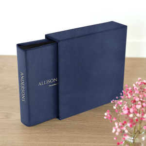 Album <span class=keywords><strong>photo</strong></span> <span class=keywords><strong>professionnel</strong></span> à couverture rigide et autocollante à pochette personnalisée à plat avec boîte coulissante pour photomaton - Product Image 3