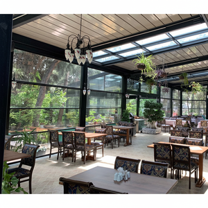 Pérgola bioclimática para todo tipo de clima con diseño elegante y cuchillas ajustables motorizadas - Product Image 1