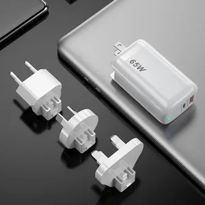 Charger 65w Three-port Fast Charger Mobile Phone Charger Travel Adapter High Quality Electronic Devices