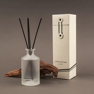 Diffuseur de parfum d'ambiance Aikun de luxe fait main 180 ml, design unique, huile parfumée premium, ensemble diffuseur à bâtonnets parfumés - Product Image 1