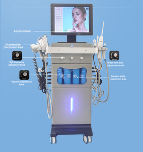 Multi Feature Hydra H2O2 Beauty Facial 15 in 1 Skin Treatment Hydra Dermabrasion Face Device with Skin Analyzer High-effective - Product Image 1