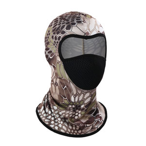 Masque facial imprimé python en maille de soie glacée pour le cyclisme, protection solaire extérieure, couvre-chef unisexe - Product Image 2