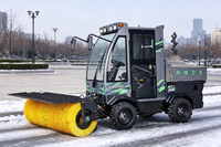 Véhicule de déneigement électrique à quatre roues motrices YUGONG, poids de 1106 kg et garantie d'un an
