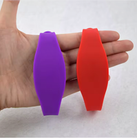 Bracelet RFID étanche en silicone, couleur personnalisée, prix d'usine, 860-960 MHz, pour piscine